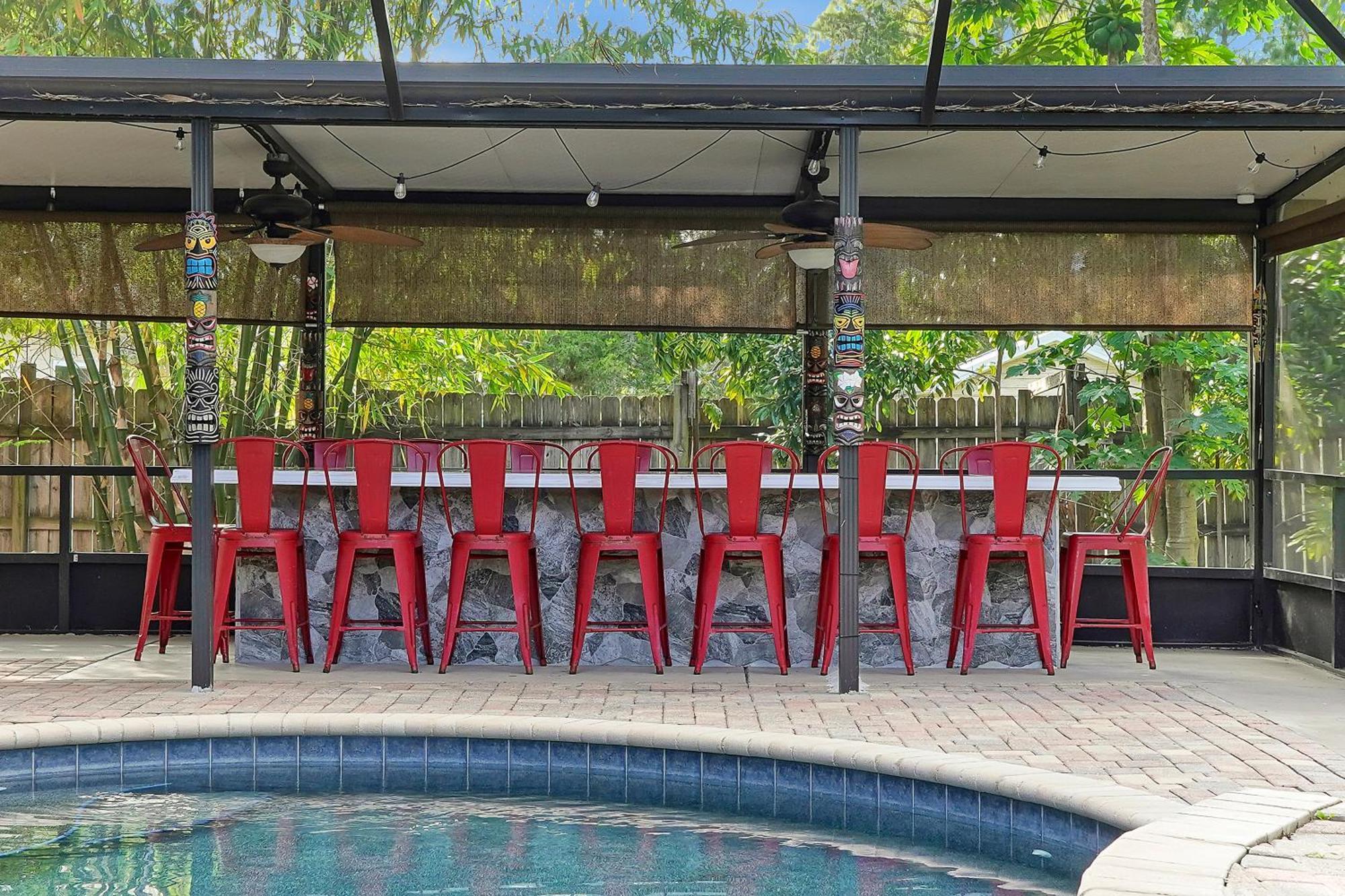 Poolside Cocoa Oasis W/ Tiki Bar! Villa Frontenac Kültér fotó